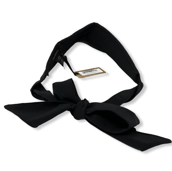 Halogen Black Sporty Bow Visor Nordstrom Hat NWT - Picture 4 of 8